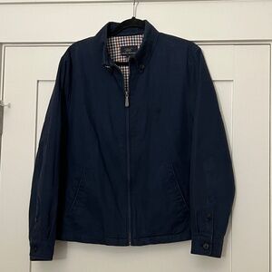 Brooks Brothers Men's Navy Utility Jacket, Medium